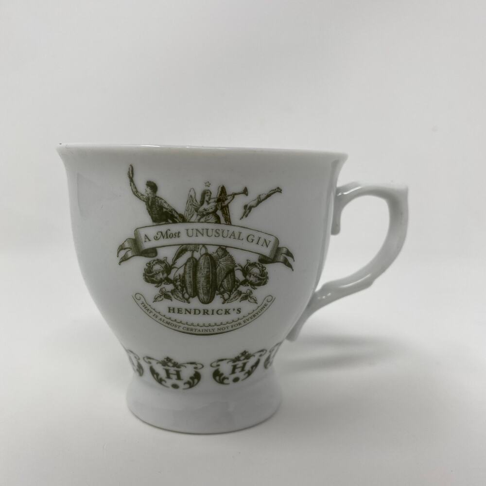 Hendrick’s Gin white tea cup